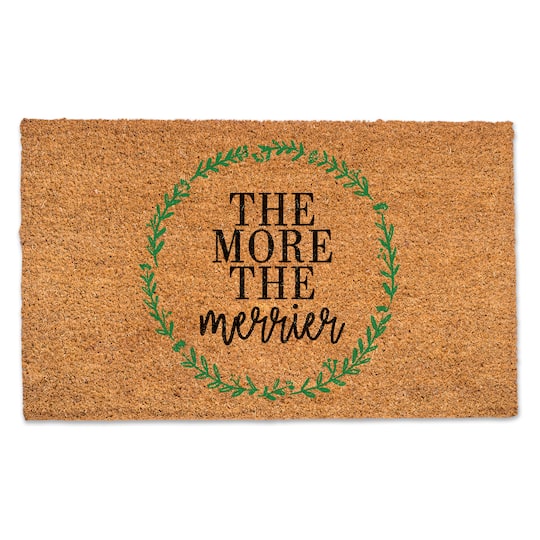 More The Merrier 30" x 18" Door Mat
